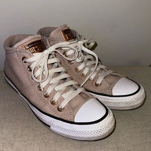 Mauve Converse Mid-Top Madison Shoes